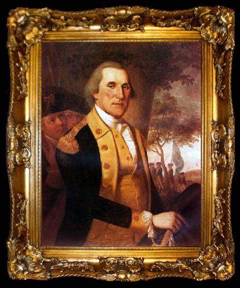 framed  James Peale George Washington, ta009-2